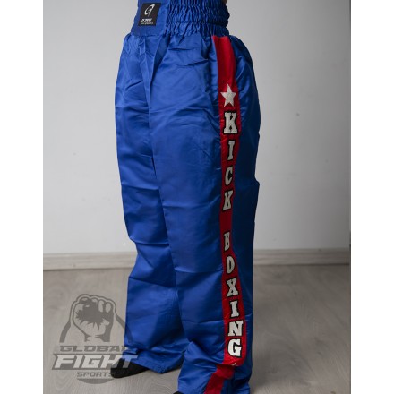 PANTALONI LUNGHI KICK BOXING CON RICAMO
