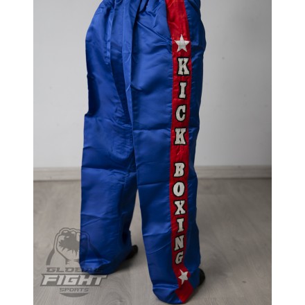 PANTALONI LUNGHI KICK BOXING CON RICAMO