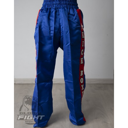 PANTALONI LUNGHI KICK BOXING CON RICAMO