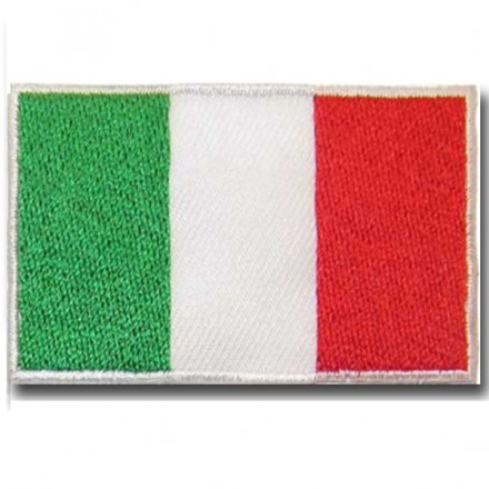 TOPPA BANDIERA ITALIA ADESIVA