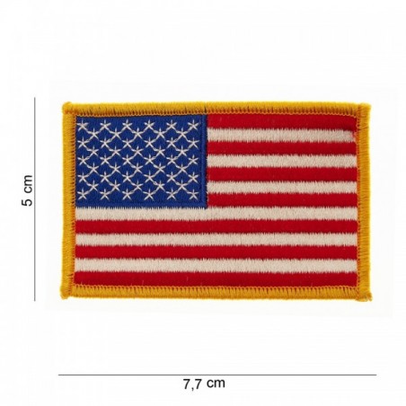 TOPPA RETTANGOLARE BANDIERA AMERICANA