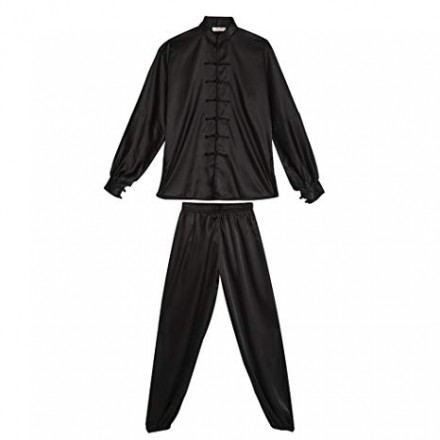 UNIFORME DI KUNG FU-GF-TRAINING NERA