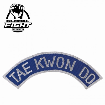 TOPPA AD ARCO CON SCRITTA TAEKWONDO