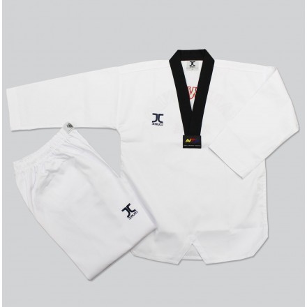 DOBOK-JC-VORTEXFIGHTER COLLO NERO OMOLOGATO WT