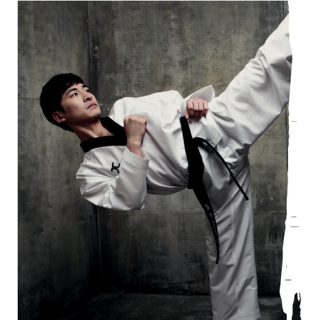 DOBOK-JC-VORTEXFIGHTER COLLO NERO OMOLOGATO WT