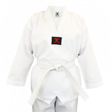 DOBOK-JC-GEUP BASIC COLLO BIANCO OMOLOGATO WT