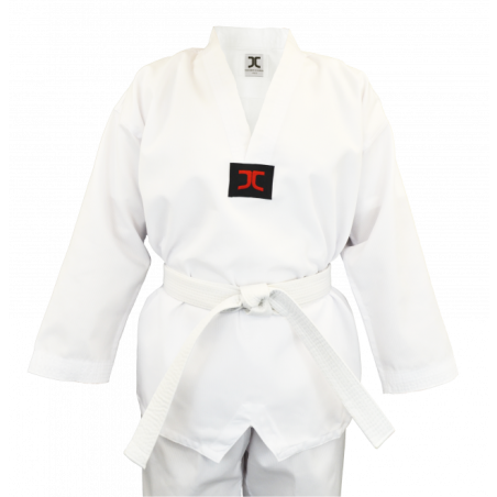 DOBOK-JC-GEUP BASIC COLLO BIANCO OMOLOGATO WT