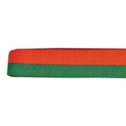 CINTURA-GF-BICOLORE PER ARTI MARZIALI