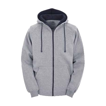 FELPA CON CAPPUCCIO CON ZIP