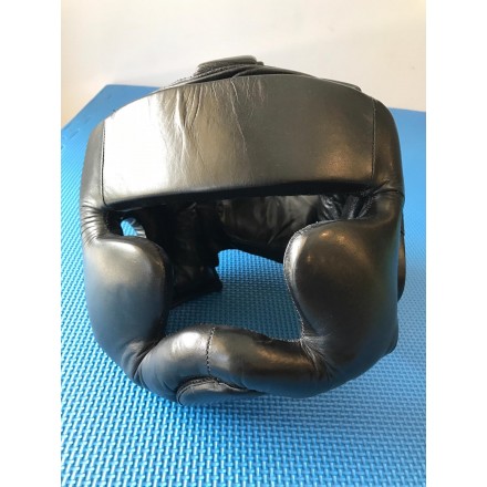 CASCHETTO-MMA-RHINGO IN PELLE CON PARAZIGOMI