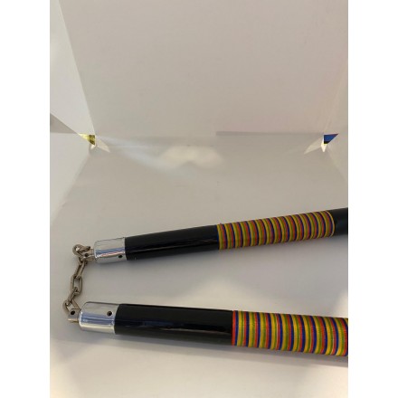NUNCHAKU IN LEGNO CON CATENA