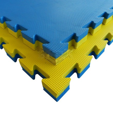 TATAMI AD INCASTRO 100X100X2 CM.RILIEVO A T DENSITA' 100 KG.