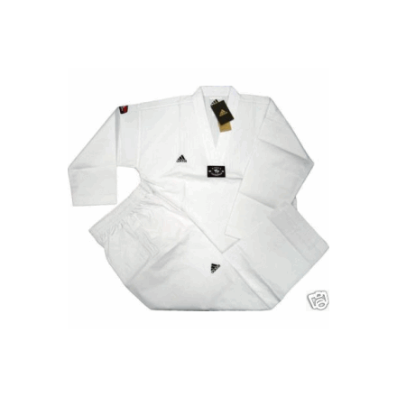 DOBOK-ADIDAS-ADICHAMP COLLO BIANCO OMOLOGATO WT