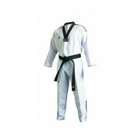 DOBOK-ADIDAS-ADICHAMP3 COLLO NERO OMOLOGATO WT