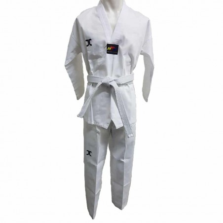 DOBOK-JC-CLUB COLLO BIANCO OMOLOGATO WT