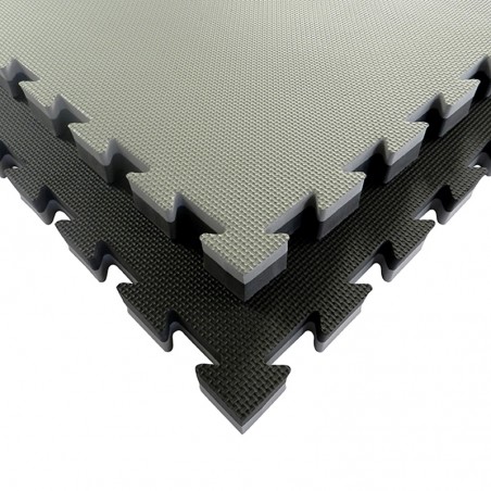 TATAMI AD INCASTRO 100X100X2 CM.RILIEVO A T DENSITA' 80 KG.