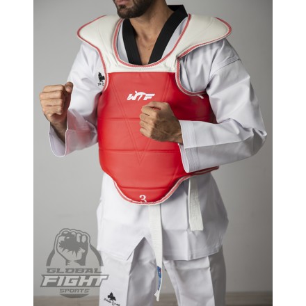 CORAZZA TAEKWONDO REVERSIBILE MOD. WT TG. 0/4