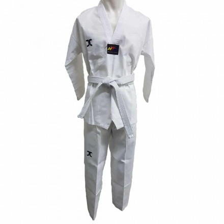 DOBOK-JC-CLUB PLUS COLLO BIANCO OMOLOGATO WT